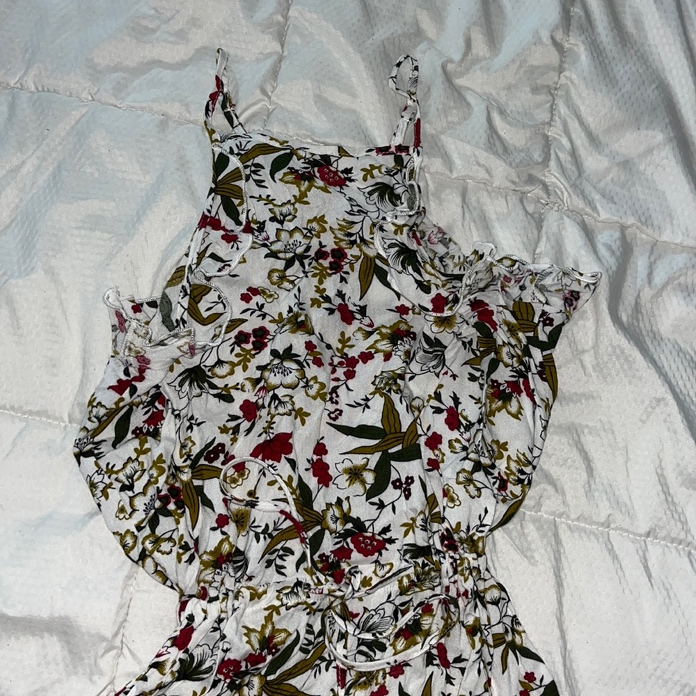 Woman’s small summer dress